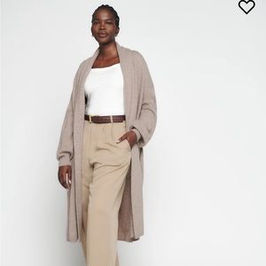 Reformation Liam Cashmere Long Cardigan